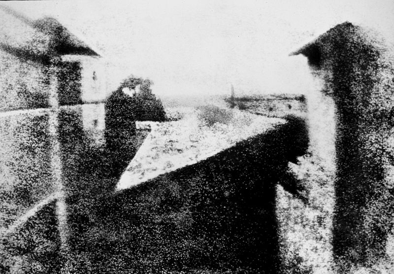 First photo in 1826